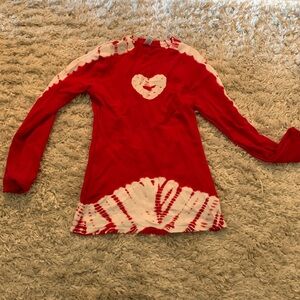Tie dye cotton long sleeve